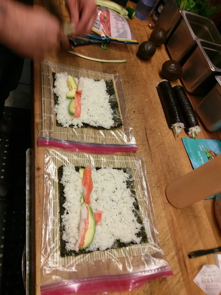 Crab Avocado Rice Roll