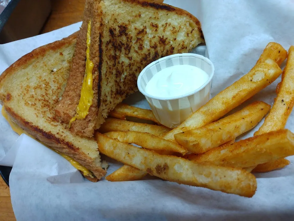 Kids Grilled Cheese Basket