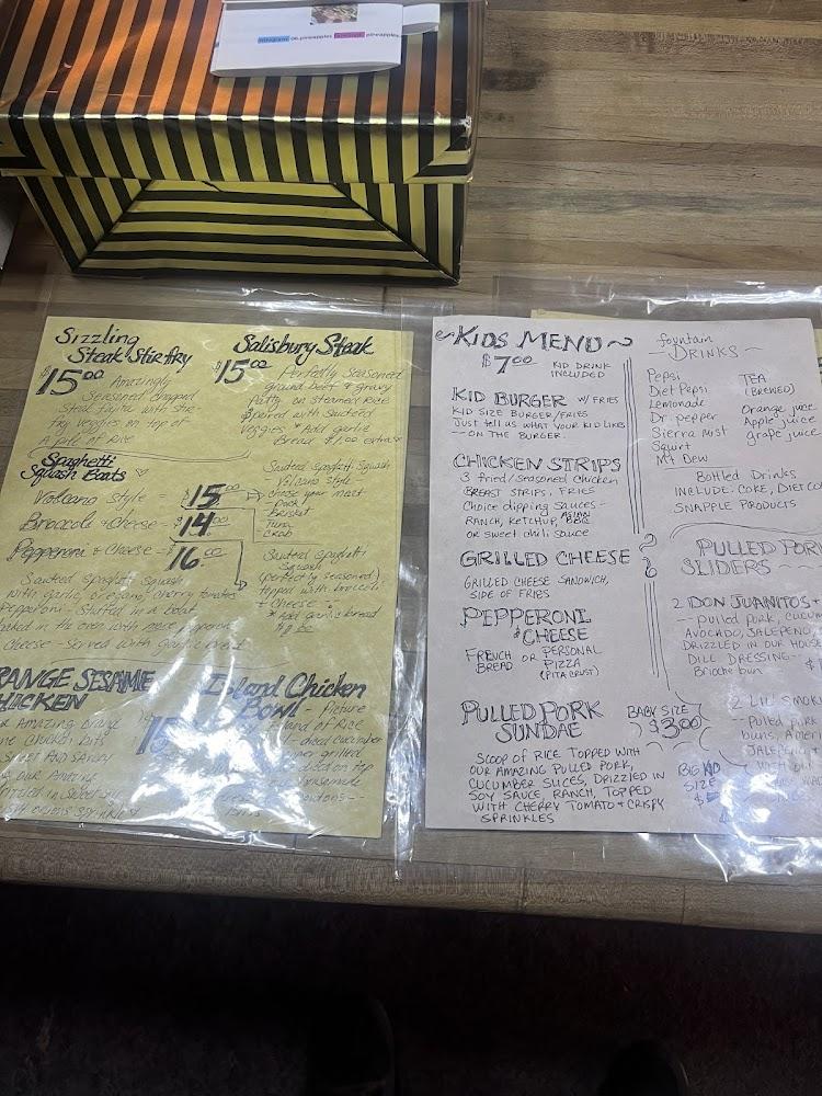 Pineapple's Menu image 4