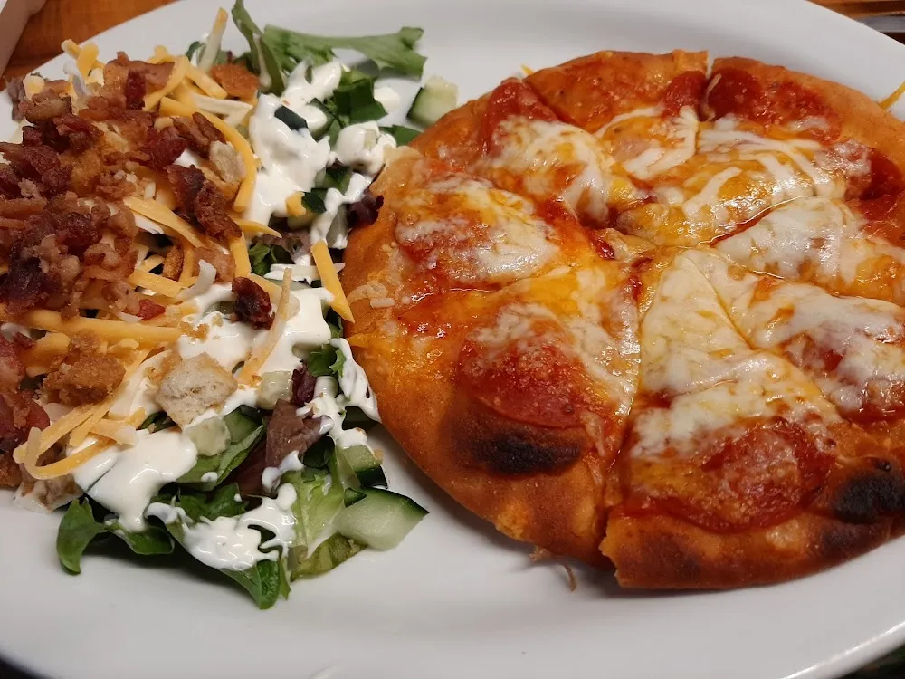Pepperoni Pizza and Salad Lunch Deal